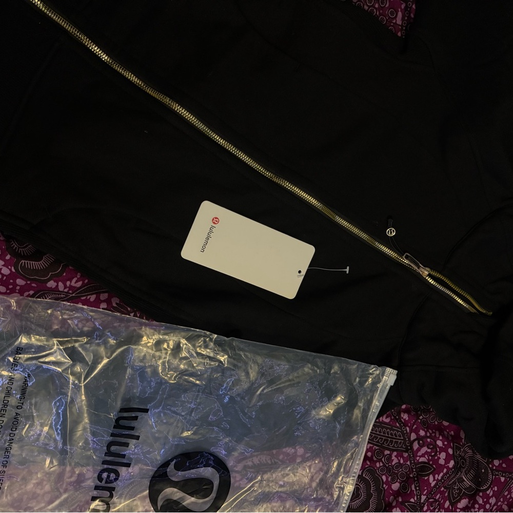 Lululemon Charcoal Full-Zip Jacket